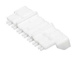 MOLEX 172709-0002 连接器配件, 4.2mm 间距，2 路，白色, 端子位置卡扣, Molex Mini-Fit TPA2/Sigma 172708/200453/172767 系列插头和插座连接器外壳