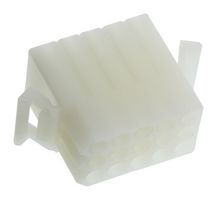 MOLEX 03-09-1126 连接器外壳, Standard .093" 1360 Series, 插座, 12 路, 5.03 mm, Molex 1189, 1190系列插座压接端子