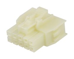MOLEX 105308-2210 连接器外壳, 自然色,带TPA, Nano-Fit 105308 Series, 插座, 10 路, 2.5 mm, Molex Nano-Fit 105300 系列母压接端子