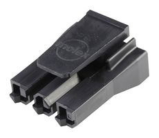 MOLEX 172672-3003 连接器外壳, 黑色, Super Sabre 172672 Series, 插座, 3 路, 7.5 mm, Molex Super Sabre 171825 系列母压接端子
