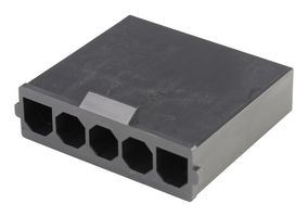 MOLEX 172673-2005 连接器外壳, 黑色, Super Sabre 172673 Series, 插头, 5 路, 7.5 mm, Molex Super Sabre 171826 系列公压接端子