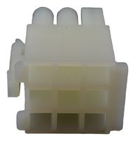 MOLEX 19-09-1099 连接器外壳, 自然色, Standard .093" 3191 Series, 插座, 9 路, 6.7 mm