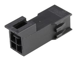 MOLEX 201444-1104 连接器外壳, 黑色, Nano-Fit 201444 Series, 插头, 4 路, 2.5 mm, Molex Nano-Fit 201447 系列公压接端子