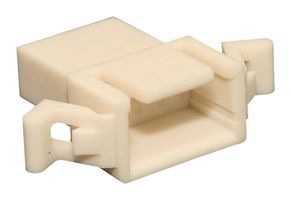 MOLEX 29-11-0042 Connector Housing, Natural (White), Mini-Latch 5240 Series, Plug, 4 Ways, 2.5 mm