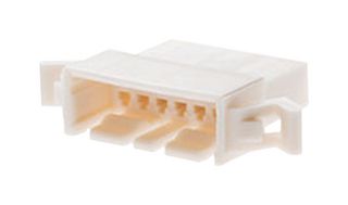 MOLEX 29-11-0052 Connector Housing, Natural (White), Mini-Latch 5240 Series, Plug, 5 Ways, 2.5 mm