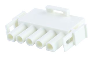 MOLEX 36643-0010 Connector Housing, Natural, MLX 36643 Series, Plug, 5 Ways, 6.35 mm