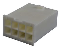 MOLEX 39-01-3089 Connector Housing, Natural, Mini-Fit Jr. 5559 Series, Plug, 8 Ways, 4.2 mm