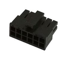 MOLEX 39-01-3109 Connector Housing, Natural, Mini-Fit Jr. 5559 Series, Plug, 10 Ways, 4.2 mm