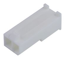 MOLEX 46999-0658 Connector Housing, Natural, Mini-Fit Jr. 5559 Series, Plug, 2 Ways, 4.2 mm