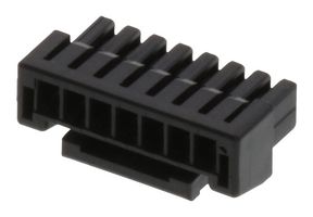 MOLEX 505565-0701 连接器外壳, 黑色, Micro-Lock Plus 505565 Series, 插座, 7 路, 1.25 mm, Molex Micro-Lock Plus 505431系列母压接端子