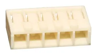 MOLEX 51035-0500 Connector Housing, Natural, Board-in 51035 Series, 5 Ways, 2.5 mm