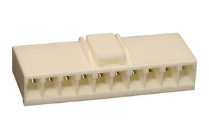 MOLEX 51067-1000 连接器外壳, 自然色, Mighty-SPOX 51067 Series, 插座, 10 路, 3.5 mm, Molex Mighty-SPOX 50217系列压接端子