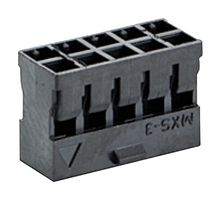 MOLEX 51110-3051 连接器外壳, 黑色, Milli-Grid 51110 Series, 插座, 30 路, 2 mm, Molex Milli-Grid 50394 和 87396 系列母压接端子