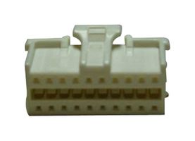 MOLEX 51353-2000 连接器外壳, 白色, MicroClasp 51353 Series, 插座, 20 路, 2 mm, Molex MicroClasp 56134 系列母压接端子
