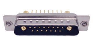 NORCOMP 681M17W2103L111 连接器, 组合式D-SUB, Power-D 681M Series, DB-17W2, 插头, 17 触点, 15信号, 2电源, 焊接