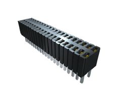 SAMTEC SLM-107-01-G-S PCB Receptacle, Board-to-Board, 1.27 mm, 1 Rows, 7 Contacts, Through Hole Straight