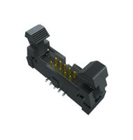 SAMTEC EHF-105-01-L-D-RA 引脚针座, 直角, 线至板, 1.27 mm, 2 排, 10 触点, 通孔直角, EHF Series
