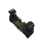 SAMTEC EHT-110-01-S-D-RA 引脚针座, 直角, 板至板, 线至板, 2 mm, 2 排, 20 触点, 通孔直角, EHT Series