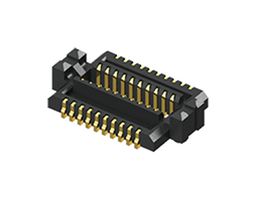 SAMTEC TLH-010-0.50-G-D-A-K Mezzanine连接器, 针座, 0.5 mm, 2 排, 20 触点, 表面安装, 铜合金