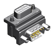 MOLEX / FCT 173114-0258 连接器适配器, D-sub, 标准 D Sub, 插座, 9 路, 标准 D Sub, 插头, 9 路
