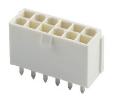 MOLEX 87427-1242 Pin Header, Wire-to-Board, 4.2 mm, 2 Rows, 12 Contacts, Through Hole Straight