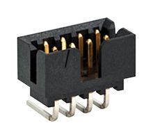 MOLEX 87833-5320 Pin Header, Board-to-Board, Wire-to-Board, 2 mm, 2 Rows, 14 Contacts, Through Hole Right Angle