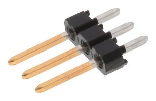 MOLEX 90120-0923 Pin Header, Wire-to-Board, 2.54 mm, 1 Rows, 3 Contacts, Through Hole Straight