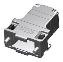 MOLEX / FCT 173111-0235 D Sub Backshell, 173111 Series, DE, 180°