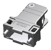 MOLEX / FCT 173111-0244 D Sub Backshell, 173111 Series, DE, 70°