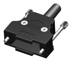 MOLEX / FCT 173111-0496 连接器后壳, D Sub, 173111 Series, DA, 180°, ABS (丙烯腈丁二烯苯乙烯), PC (聚碳酸酯)主体