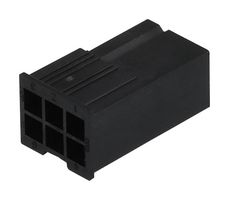 MOLEX 46999-0277 连接器外壳, Mini-Fit Jr. 5559 Series, 插头, 6 路, 4.2 mm, Molex Mini Fit Jr. 5558系列插针触点