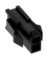 MOLEX 46999-0293 连接器外壳, Mini-Fit Jr. 5559 Series, 插头, 2 路, 4.2 mm, Molex Mini Fit Jr. 5558系列插针触点