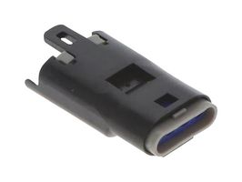 MOLEX 52266-0411 Connector Housing, Black, Mizu-P25 Waterproof, Splash Proof 52266 Series, Plug, 4 Ways, 2.5 mm