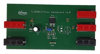 INFINEON TLS850C2TEV33BOARDTOBO1 Demonstration Board, TLS850C2TEVxx, Power Management, Linear Regulator