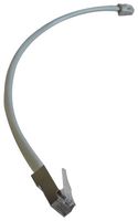 MULTICOMP PRO MPK61613080010A-6A 以太网线缆, Cat6, RJ45插头至RJ45插头, UTP (非屏蔽双绞线), 灰色, 305 mm, 12 "