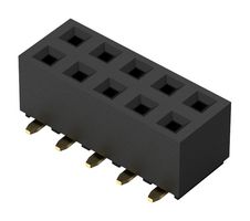 GCT BG120-04-A-0-N-D PCB插座, 板至板, 2.54 mm, 2 排, 4 触点, 表面安装直型, BG120 Series