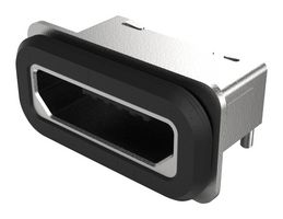 GCT USB3505-30-A-KIT. 密封连接器, USB, 顶部安装, 微型USB B, USB 2.0, 插座, 5路, 表面安装, 通孔安装, IP67