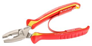 FACOM 187A.18VE Combination Pliers, 1.8 mm Jaw Opening, 185 mm Length