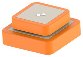 TE CONNECTIVITY 2108848-1 Antenna RF, Right Hand Circular, Patch, Adhesive, 1.215GHz to 1.61GHz, 50Ohm, 4.2dB, 1.5 VSWR