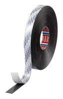 TESA 07065-00012-22 Foam Tape, Double Sided, Acrylic, Black, 25 m x 25 mm