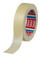 TESA 04329-00001-01 Masking Tape, Crepe Paper, Yellow, 50 m x 19 mm
