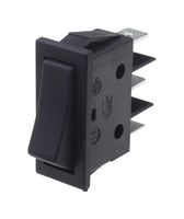 MULTICOMP PRO MP008641 Rocker Switch, SPDT, Non Illuminated, Panel Mount, Black