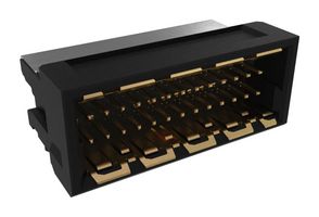 AMPHENOL COMMUNICATIONS SOLUTIONS 10146153-2600RLF Pin Header, Board-to-Board, 1 mm, 2 Rows, 26 Contacts, Surface Mount Right Angle