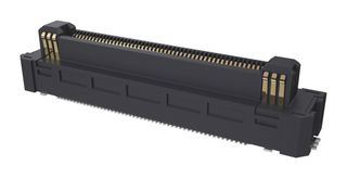 AMPHENOL COMMUNICATIONS SOLUTIONS B3221B7L1112A0E100 Mezzanine连接器, 插头, 0.5 mm, 2 排, 100 触点, 表面安装直型, 铜合金