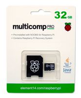 MULTICOMP PRO TS32GUSD420T-MCP MicroSD Card, 32 GB, Raspberry Pi