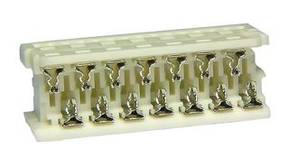 MULTICOMP PRO MP008694 连接器外壳, MCP 1.27MM Flat Cable IDC, 插座, 14 路, 1.27 mm, Multicomp Pro 28-24AWG触点
