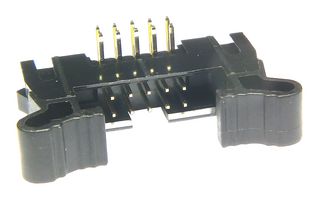 MULTICOMP PRO MP008666 引脚针座, 线至板, 2 mm, 2 排, 10 触点, 通孔直角, MCP 2MM RA