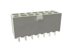 AMPHENOL COMMUNICATIONS SOLUTIONS 10127820-1221LF 引脚针座, 线至板, 4.2 mm, 2 排, 12 触点, 通孔直型, FCI Minitek Pwr 4.2 10127820 Series