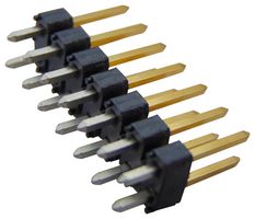 AMPHENOL COMMUNICATIONS SOLUTIONS 20021111-00010T1LF Pin Header, Board-to-Board, 1.27 mm, 2 Rows, 10 Contacts, Through Hole Straight