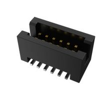 AMPHENOL COMMUNICATIONS SOLUTIONS 20021221-00006C4LF 引脚针座, 垂直, 板至板, 1.27 mm, 2 排, 6 触点, 表面安装直型, FCI Minitek127 20021221